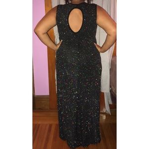 Black sparkly dress